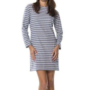 Sail to Sable nautical knit striped dress xl
